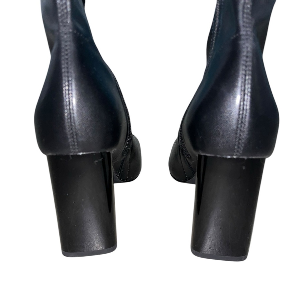 Taepusr Black Ankle Booties NWOB - Picture 8 of 11